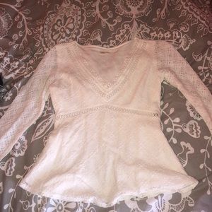 Hollister Crochet Top